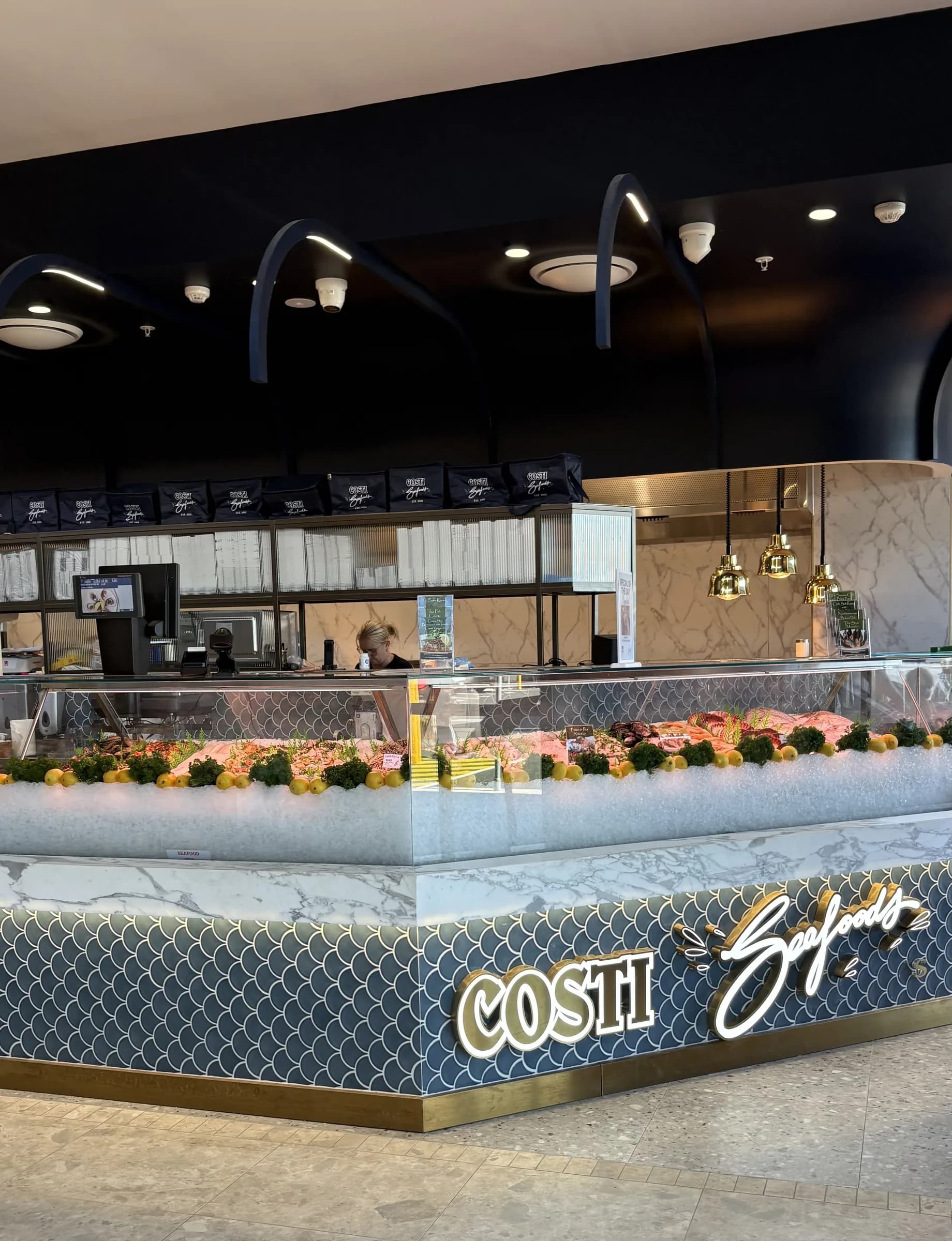 Detail from a Sydney Wide Shopfitting fit-out